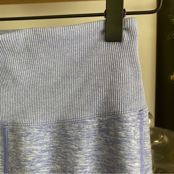 ALO Yoga Purple Heather High-Waist Alosoft Lounge Leggings - Picture 5 of 13